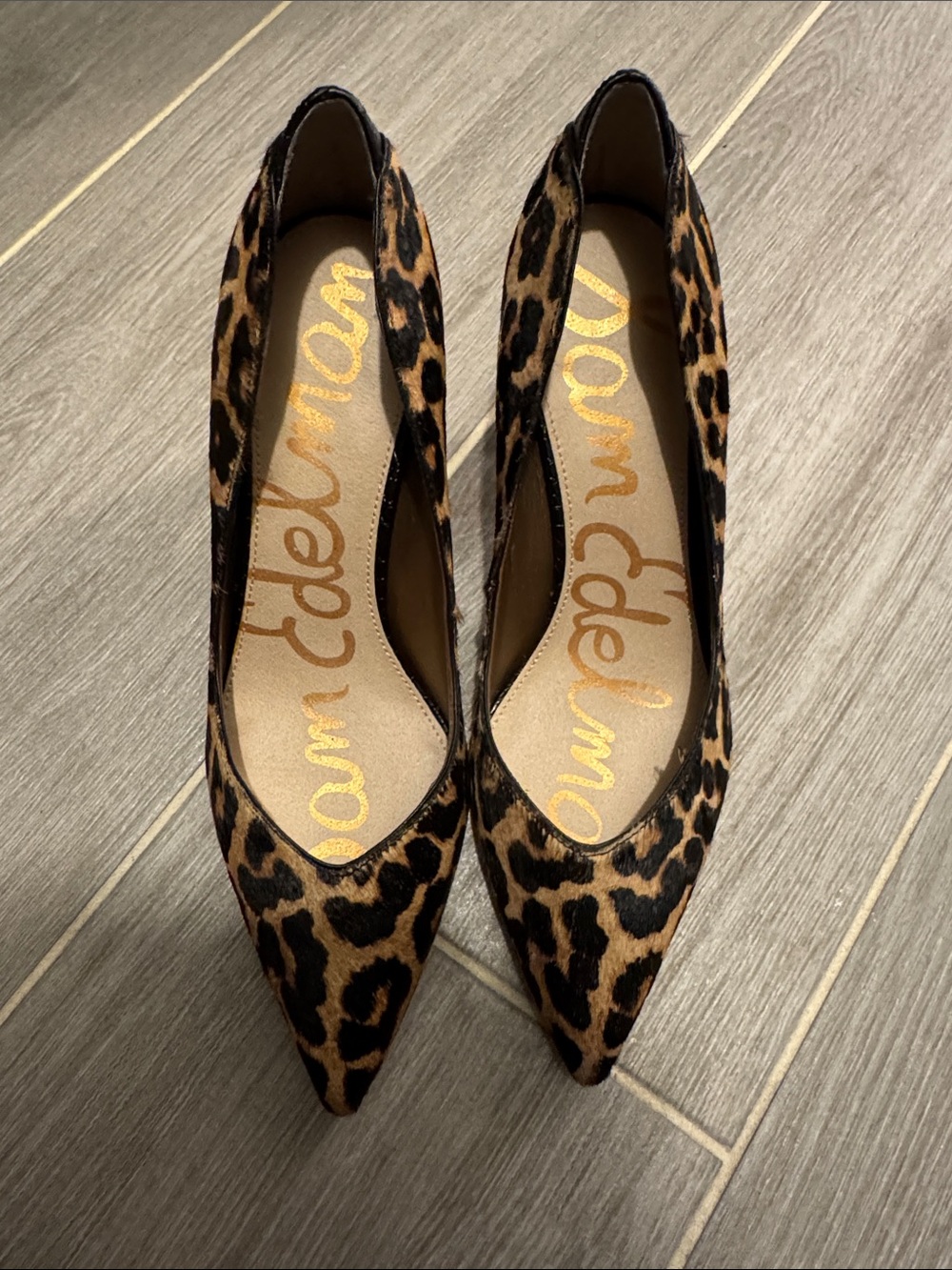Sam Edelman Leopard Print heels